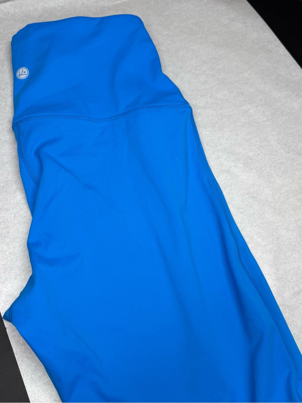 Blue High-Rise Leggings - Picture 4 of 9